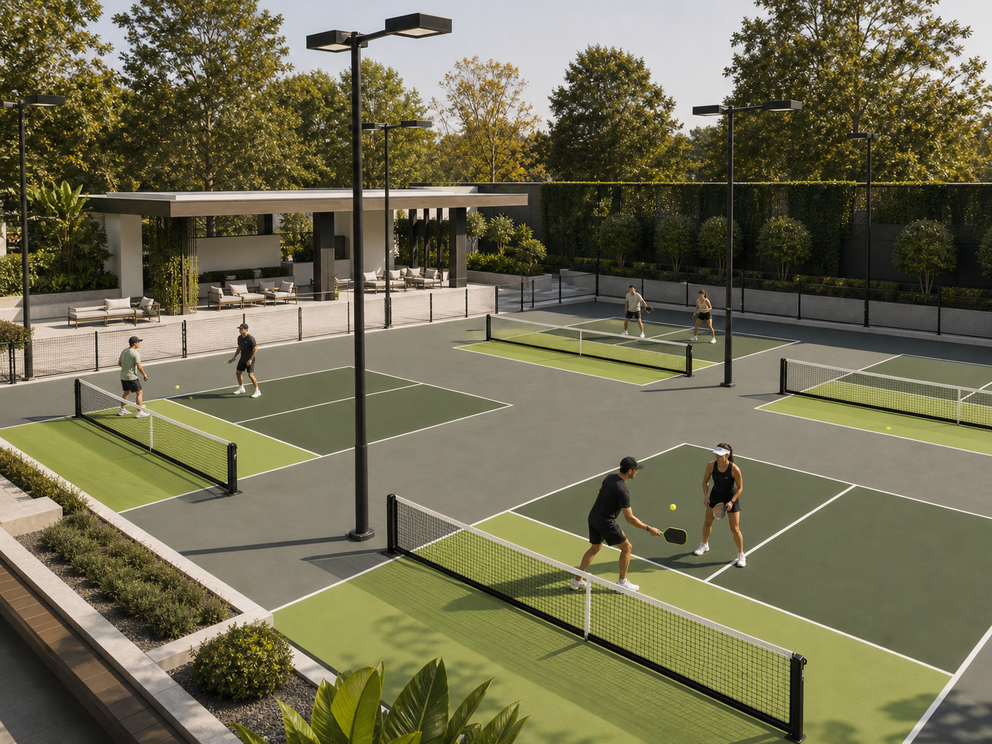 Central Pickleball Club artwork